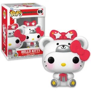 Funko Pop! Sanrio: Hello Kitty - Hello Kitty Polar Bear (Metallic) pas cher