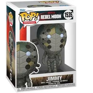 Figurine Funko Pop! Movies: Netflix: Rebel Moon - Jimmy - Gris - Adulte - Mixte pas cher