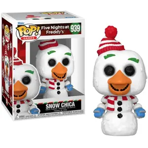 Funko FIVE NIGHTS AT FREDDY'S - POP Games N° 939 - Chica "Bonhomme de neige" pas cher