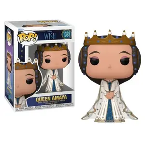 Figurine - Funko Pop! - Disney: Wish - Queen Amaya - Gris - Adulte - Mixte pas cher