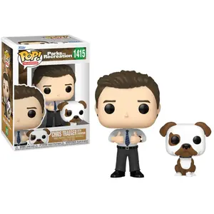 Funko Figurine Funko Pop - Parcs Et Loisirs N°1415 - Chris Traeger (74... pas cher