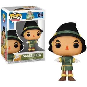 FUNKO Le Magicien d'Oz - Figurine POP! The Scarecrow 9 cm pas cher