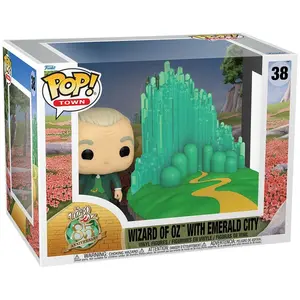 Figurine Funko Pop! Town - Le Magicien D'oz - Emerald City W/wizard pas cher