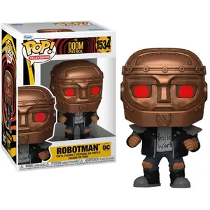Comparateur de prix : Figurine Funko Pop! - Doom Patrol - Robotman - Noir - Intérieur - Mixte