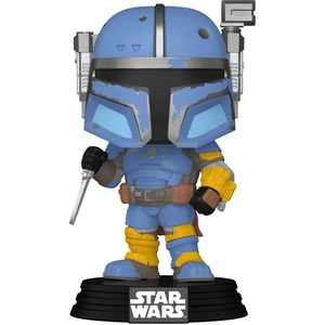 Figurine - Funko - Star Wars: The Mandalorian - Paz Vizsla - Gris - Adulte pas cher