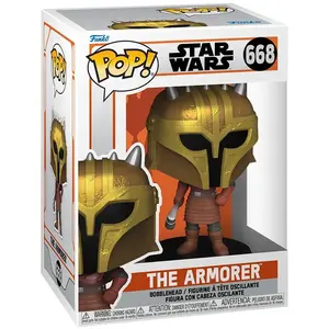 Funko Star Wars : The Mandalorian - Figurine Pop! The Amorer 9 Cm