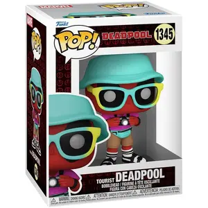 Funko POP Marvel: Deadpool- Tourist pas cher
