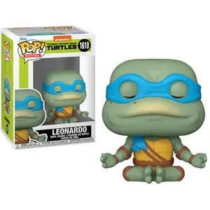 Funko Les Tortues Ninja - Figurine Pop! Leonardo (Méditation) 9 Cm pas cher