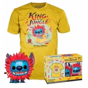 Figurine Funko Stitch Costume Simba S pas cher