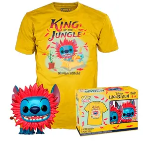 Figurine Funko Stitch Costume Simba M pas cher