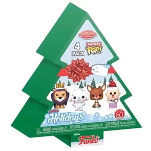 Funko Pocket Pop! Figurine De Sapin De Noël Rudolph Le Renne Au Nez Rouge pas cher