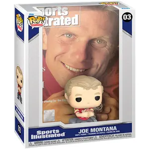 Funko Figurine Funko Pop - Nfl N°03 - Joe Montana - Sports Illustrated (79693) pas cher