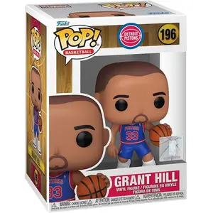 Funko Nba Legends - Figurine Pop! Detroit Pistons: Grant Hill (Rookie Season) 9 Cm pas cher