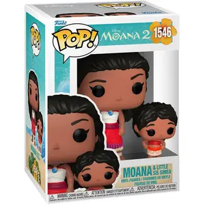 Funko Moana & Little Sis Simea - Funko Pop! - Moana 2 Figuur - 9cm pas cher