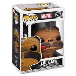 Funko - Figurine Marvel Inhumans - Lockjaw Pop 10cm pas cher