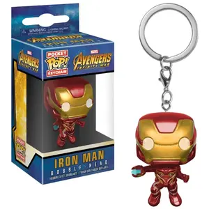 Funko Porte-clés Pocket Pop Marvel Avengers Infinity War Iron Man pas cher