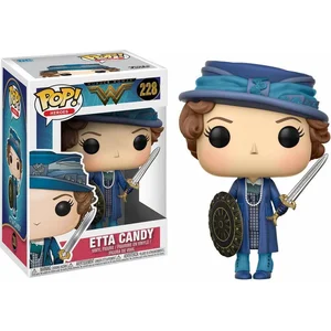 Figurine Pop - Dc Comics - Etta Avec Bouclier Et Épée - Funko Pop pas cher