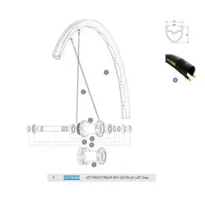 Mavic Jante Ksyrium Ust DiscVendu parbikeinn