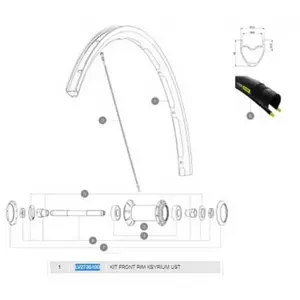 Comparateur de prix : Mavic Jante Avant Ksyrium Ust