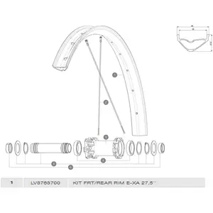 Mavic Jante E-xa pas cher