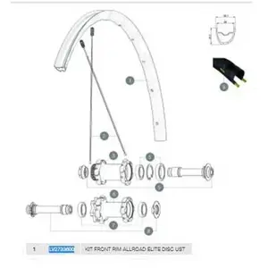 Mavic Jante Avant Allroad Ust Disc 2018Vendu parbikeinn