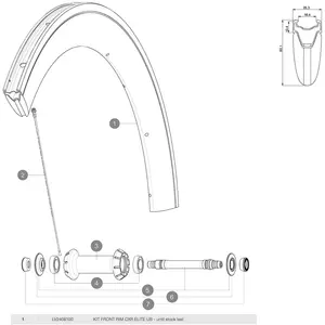 Mavic Jante Avant Cxr Elite pas cher