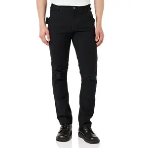 Carhartt Straight Fit Double Front Broek, zwart, afmeting 33 voor man pas cher