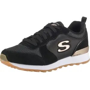 Comparateur de prix : Skechers Femme Retros-OG 85-goldn Gurl Baskets, Noir Blk, 39 EU