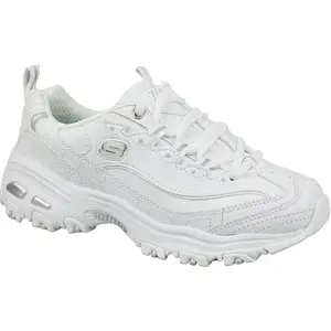 Skechers Dlite Chaussures De Sport Baskets Basses Femmes - Blanc - 40