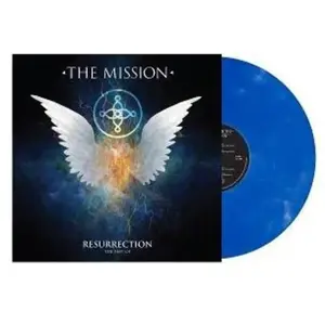 Import Resurrection - The Best Of Vinyle Bleu et Blanc Marbré pas cher