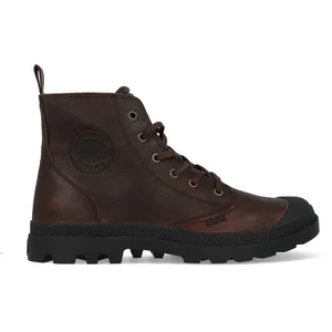 PALLADIUM Unisex Pampa leren ESS laarzen enkellaarzen 76888 bruin pas cher