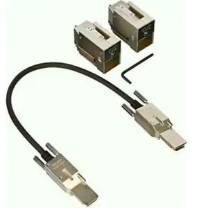 Cisco C9200-STACK-KIT= Glasvezel kabel 0,5 m SFP Zwart, Grijs pas cher