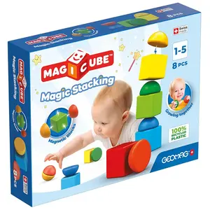 Geomag Jazwares Empilement Magicube 8 Pièces pas cher