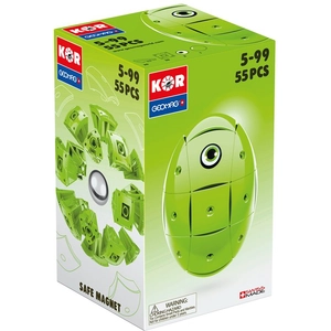 Geomag - 672 - jeu de construction - kor basic - vert pas cher
