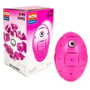 Geomag Kor Pantone 55 elementów rózowy pas cher