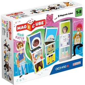 Geomag MAGICUBE Mix & Match 9 cubes pas cher