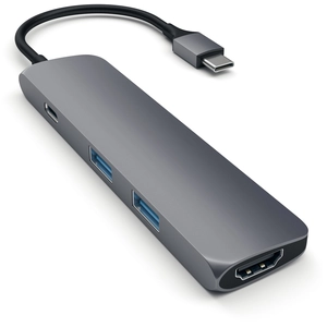 Satechi Type-C Multiport Adapter - Space Grey pas cher