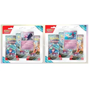 Pokemon Carte à collectionner Pokémon EV07 Pack 3 boosters Ecarlate et Violet Couronne Stellaire pas cher