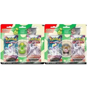 Pokemon Pokémon : BTS 2 boosters + Gomme Olivini/Gourmelet pas cher