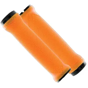 Race Face Love Poignées avec Colliers Orange Fluo pas cher