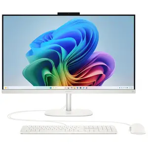 HP OMNISTUDIO 27 FHD/RAI7 445/16 Go/512 Go/Windows 11 Blanc (512 Go, 16 Go), PC, Blanc pas cher