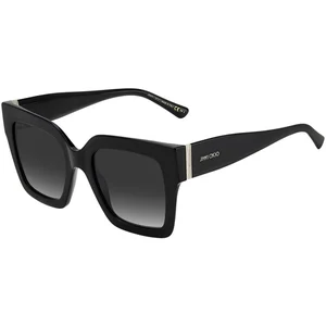 Lunettes de soleil femme Jimmy Choo EDNA/S 52/22/145 Noir/Gris pas cher