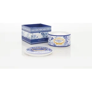 Handzeep - keramiek juwelendoosje - Castelbel- Portus Cale Gold&Blue -... pas cher