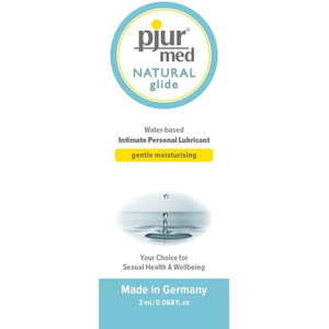 Dosette Lubrifiant Eau Natural Glide Pjur 2ml  