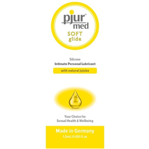 Dosette Lubrifiant Silicone Soft Glide Pjur 1.5ml  
