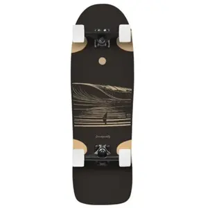 Skateboard Cruiser - LANDYACHTZ - ATV 31" - Noir - Mixte - 4 roues pas cher