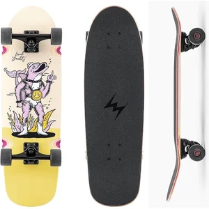 Skate cruiser LANDYACHTZ Tugboat Flippy Wb 8.6 86 Blanc pas cher