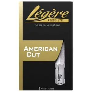 Legere Sopraan Saxofoon Riet American Cut 2.50