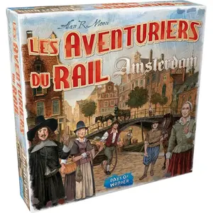 Asmodee Les Aventuriers du Rail - Amsterdam pas cher