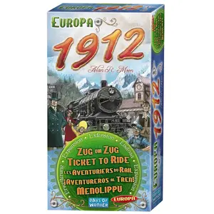 Days of Wonder ASMODEE Ticket to Ride - Europe 1912 Expansion Pack (DOW720111) pas cher